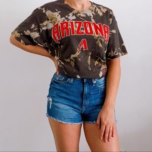 Arizona Diamondbacks Bleach Dyed T-shirt
